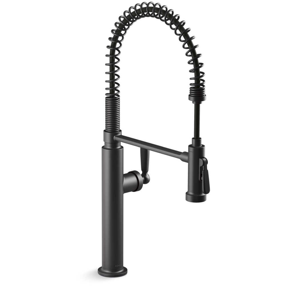 Edalyn by Studio McGee 1.5 GPM Single Hole Pre-Rinse Pull Down Kitchen Faucet with Sweep Spray, DockNetik, and MasterClean Technologies