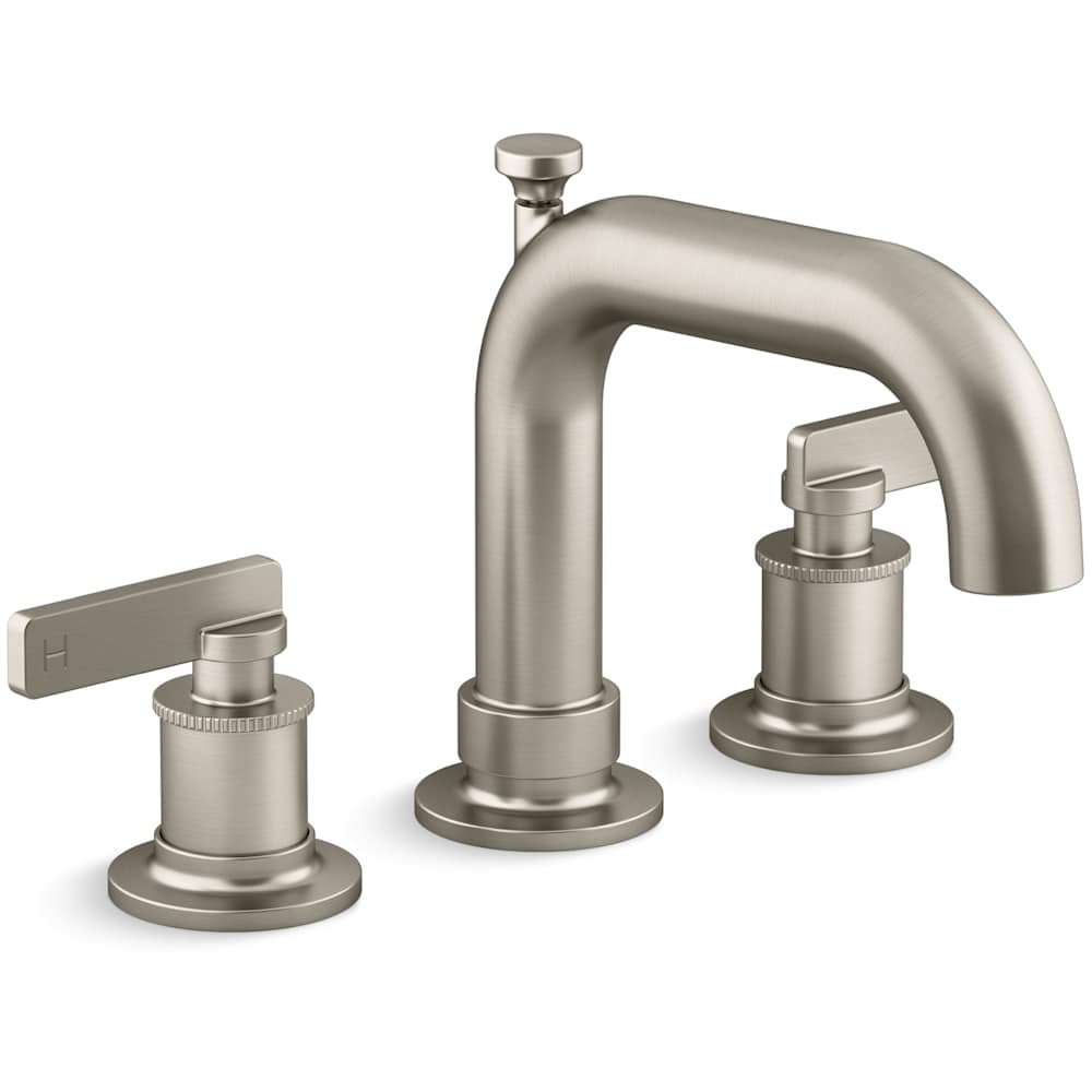 Castia by Studio McGee Deck Mounted Roman Tub Filler with Built-In Diverter