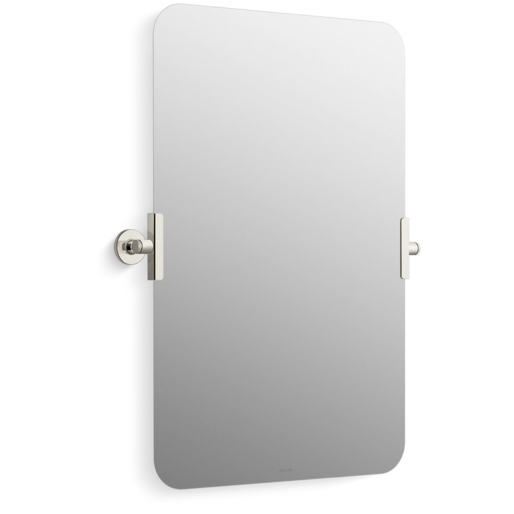 Castia by Studio McGee 19-1/2" W x 29-1/2" H Transitional Rectangular Metal Frameless Bathroom Wall Mirror
