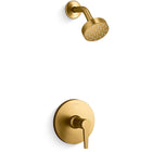 Vibrant Brushed Moderne Brass