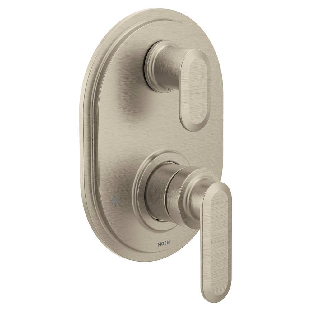 Moen Voss Single Handle Moentrol Pressure Balanced with Volume Control Valve Trim Only (Less Valve) Brushed Nickel