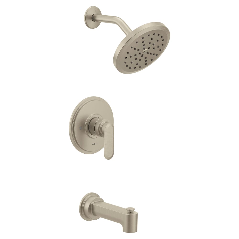 Moen Single Handle Moentrol Pressure Balanced with Volume Control Valve Trim Only from the Align Collection (Less Valve) Brushed Gold