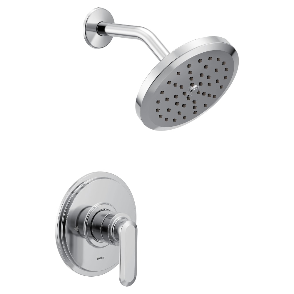 Moen Glyde Single Function Pressure Balanced Valve Trim Only with Single Lever Handle Matte Black
