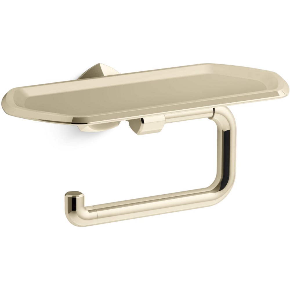Occasion Wall Mounted Euro Toilet Paper Holder with Tray