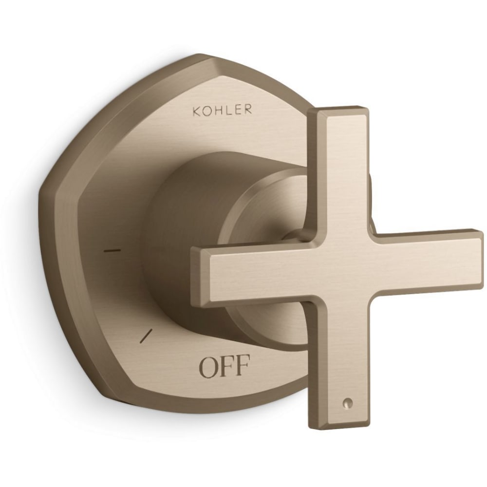 Occasion Single Cross Handle Volume Control Valve Trim - Less Valve
