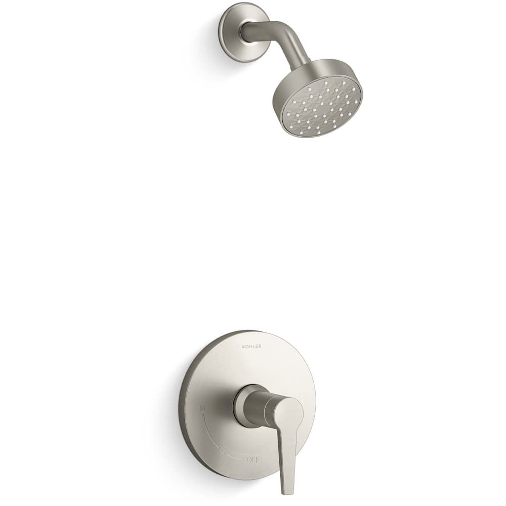 Pitch Shower Only Trim Package with 2.5 GPM Single Function Shower Head