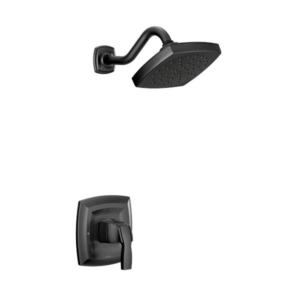 Moen Wynford Single Handle Posi-Temp Pressure Balanced Shower Trim with 1.75 GPM Shower Head (Less Valve) Chrome