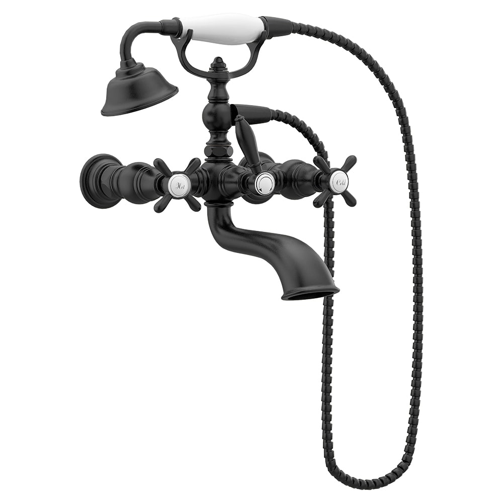 Moen Verso 2.5 GPM Multi Function Shower Head with Hand Shower, Infiniti™ Dial, and Magnetix® Technology Matte Black