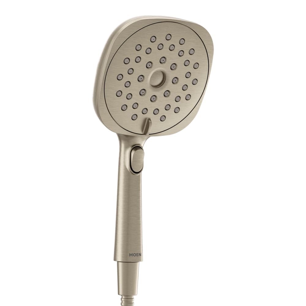 Moen Verso 2.5 GPM Multi Function Hand Shower with Infiniti™ Dial and Magnetix® Technology - Includes Hose Brushed Nickel