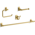 Vibrant Brushed Moderne Brass