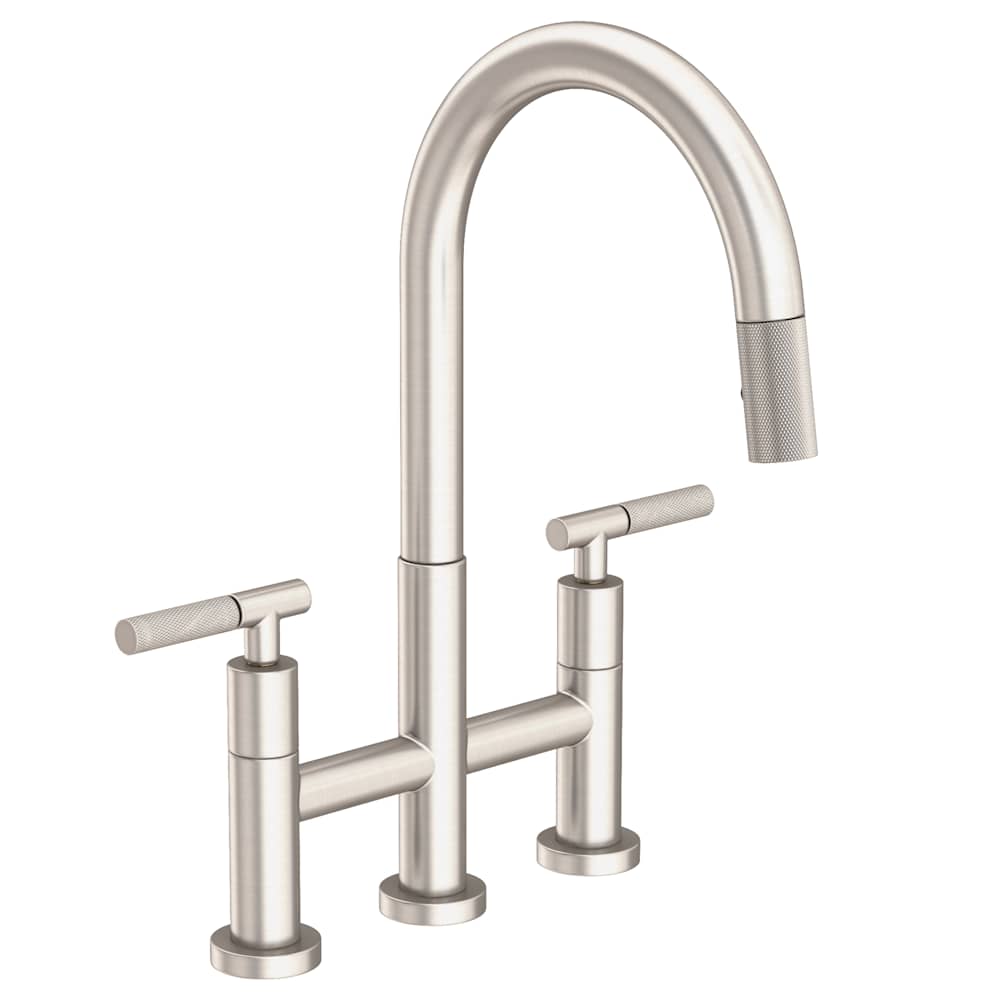 Muncy 1.8 GPM Widespread Bridge Pull Down Kitchen Faucet