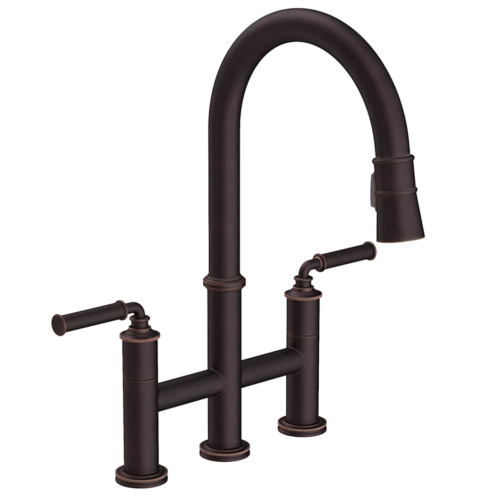 Taft 1.8 GPM Widespread Bridge Pull Down Kitchen Faucet