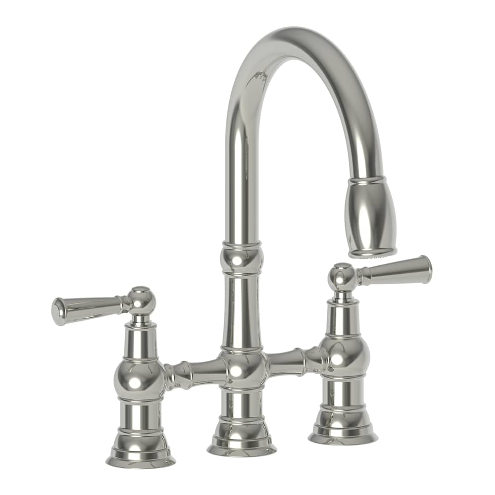 Jacobean 1.8 GPM Widespread Bridge Pull Down Kitchen Faucet