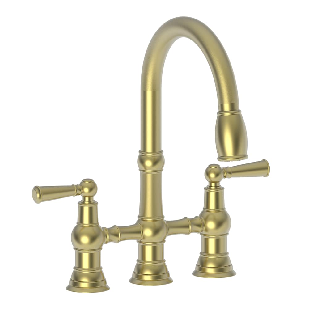 Jacobean 1.8 GPM Widespread Bridge Pull Down Kitchen Faucet