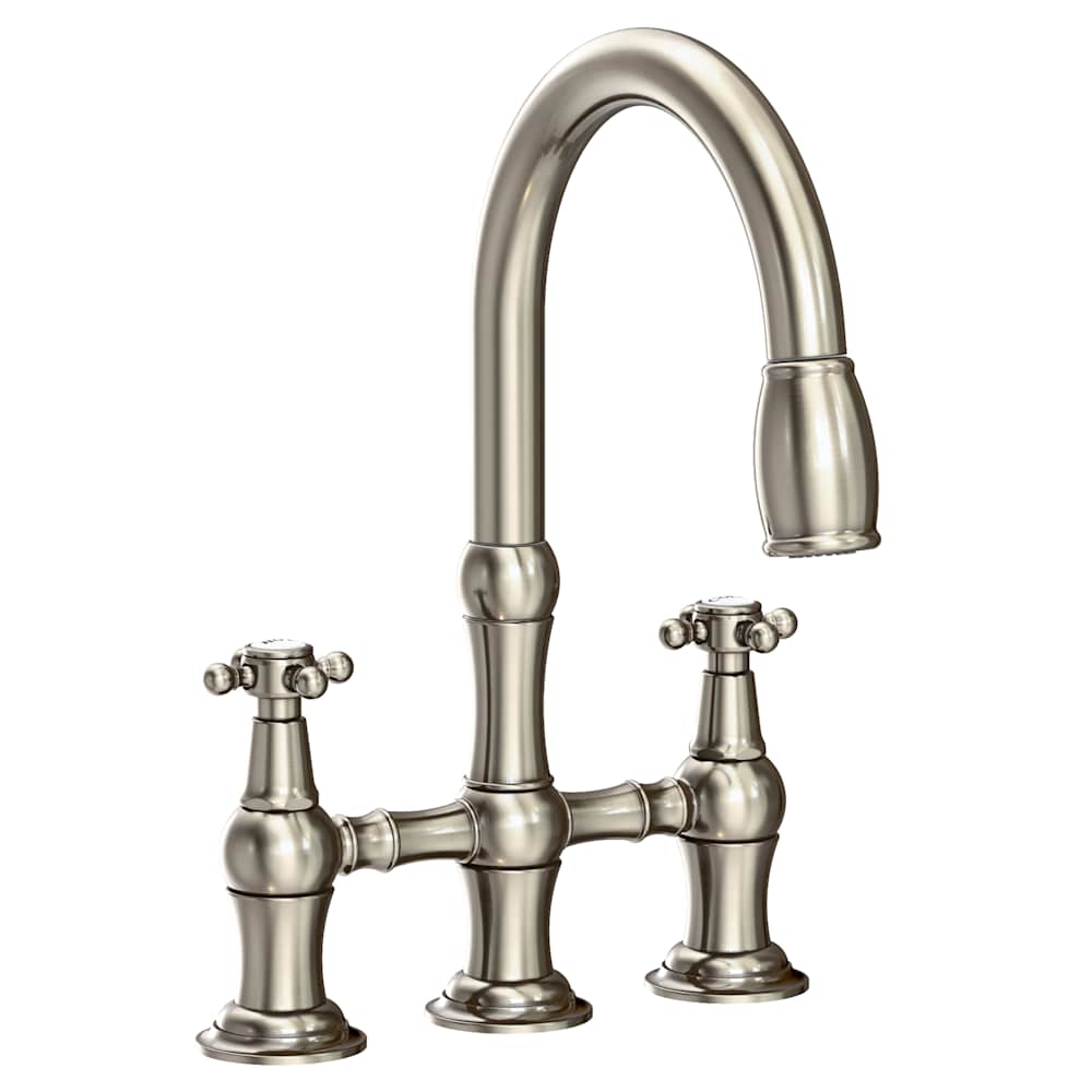 Chesterfield 1.8 GPM Widespread Bridge Pull Down Kitchen Faucet