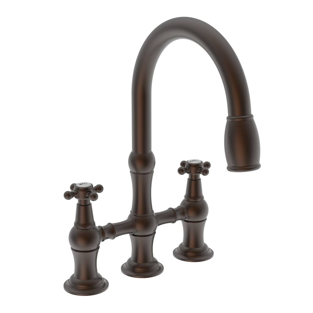 Chesterfield 1.8 GPM Widespread Bridge Pull Down Kitchen Faucet