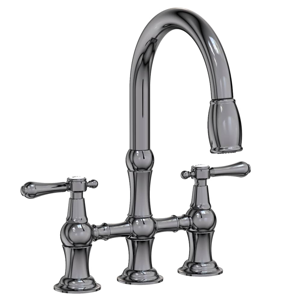 Chesterfield 1.8 GPM Widespread Bridge Pull Down Kitchen Faucet