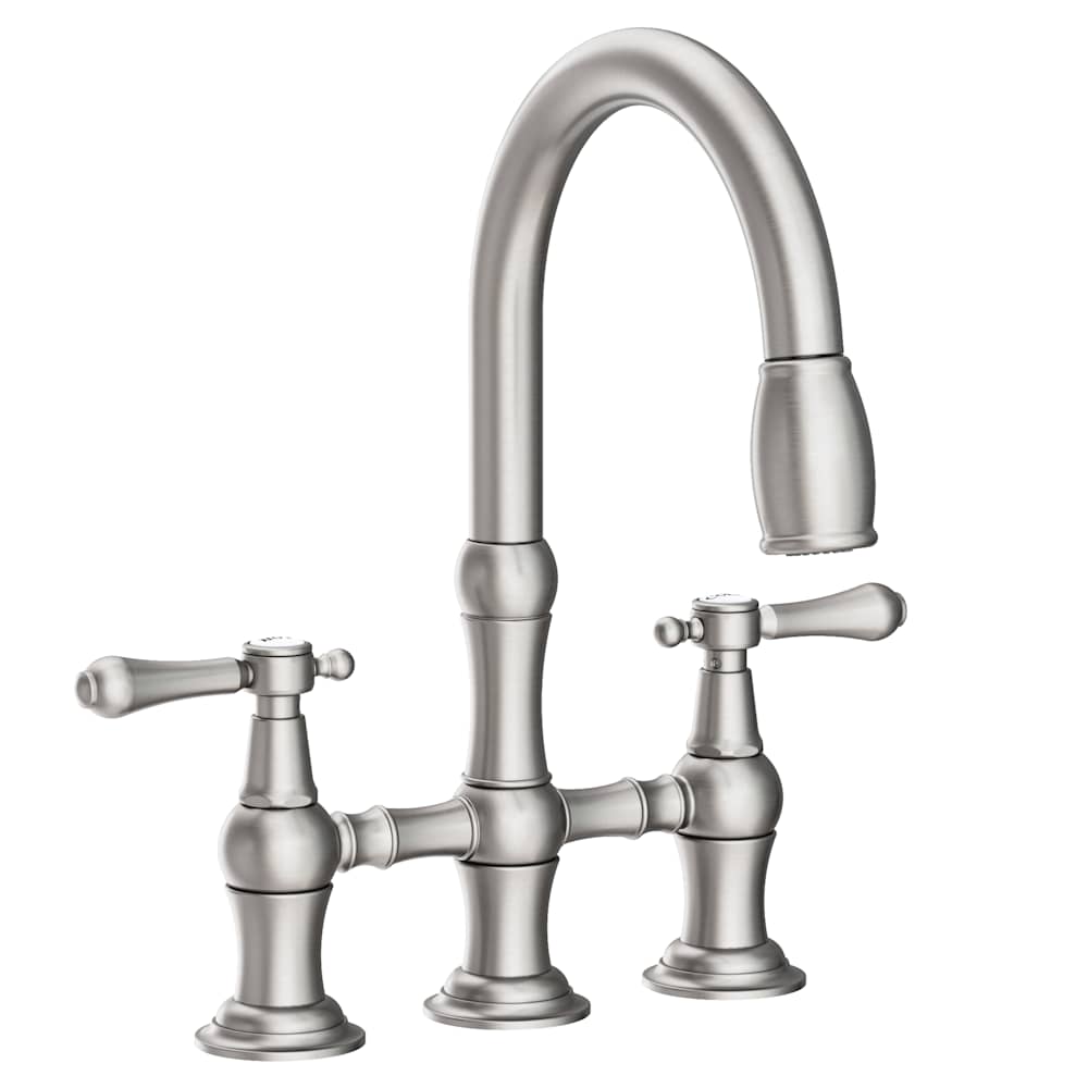 Chesterfield 1.8 GPM Widespread Bridge Pull Down Kitchen Faucet
