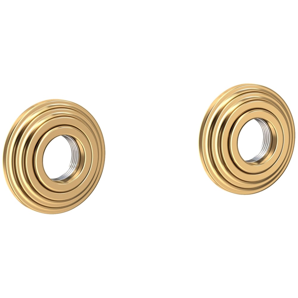 Astor Grab Bar Decorative Rings and Mounting Kit