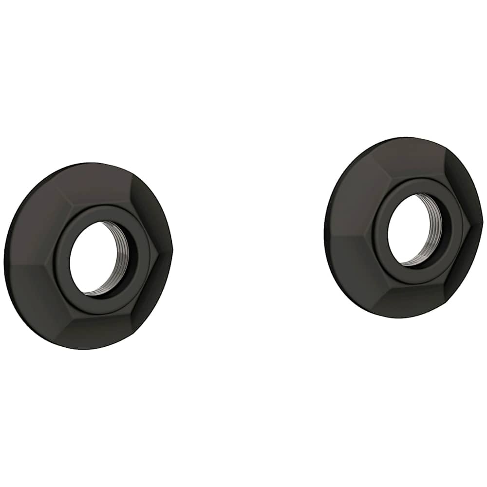 Metropole Grab Bar Decorative Rings and Mounting Kit