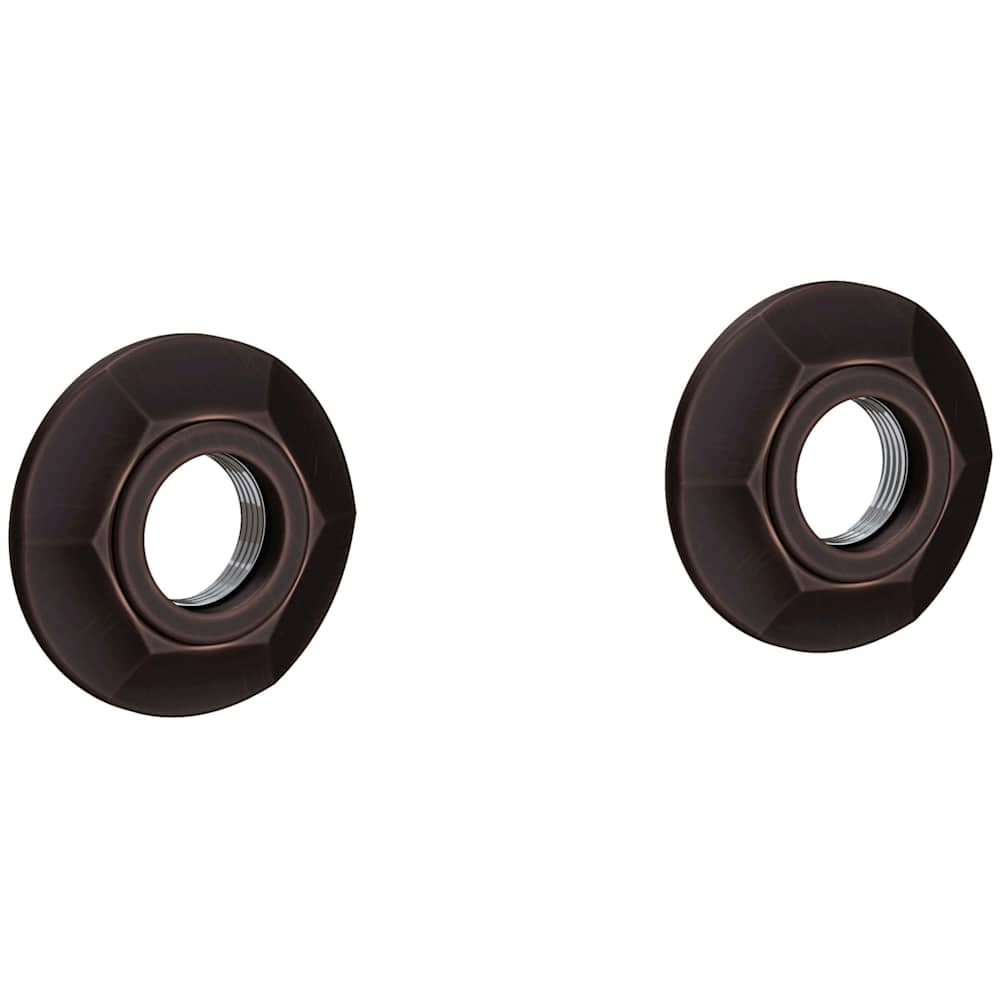 Metropole Grab Bar Decorative Rings and Mounting Kit