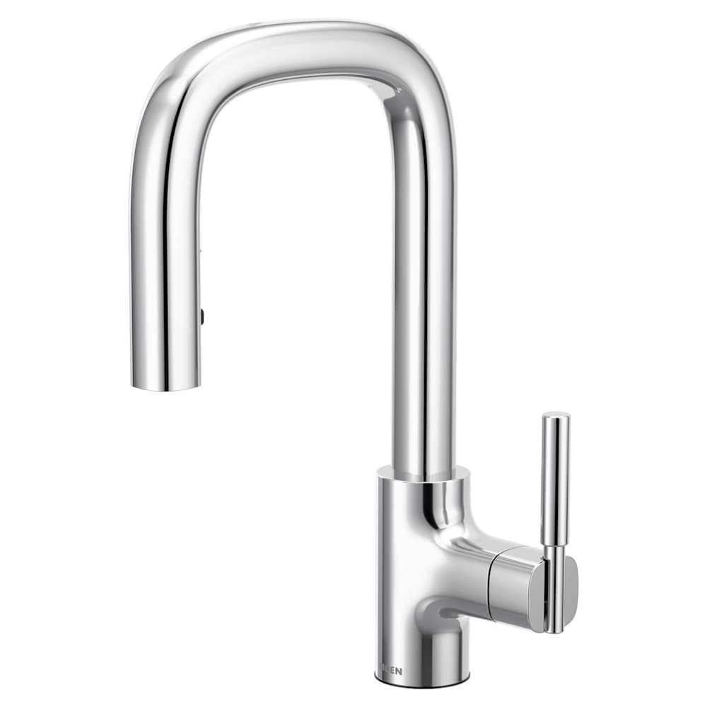 Moen Boardwalk Single Hole Bathroom Faucet Chrome