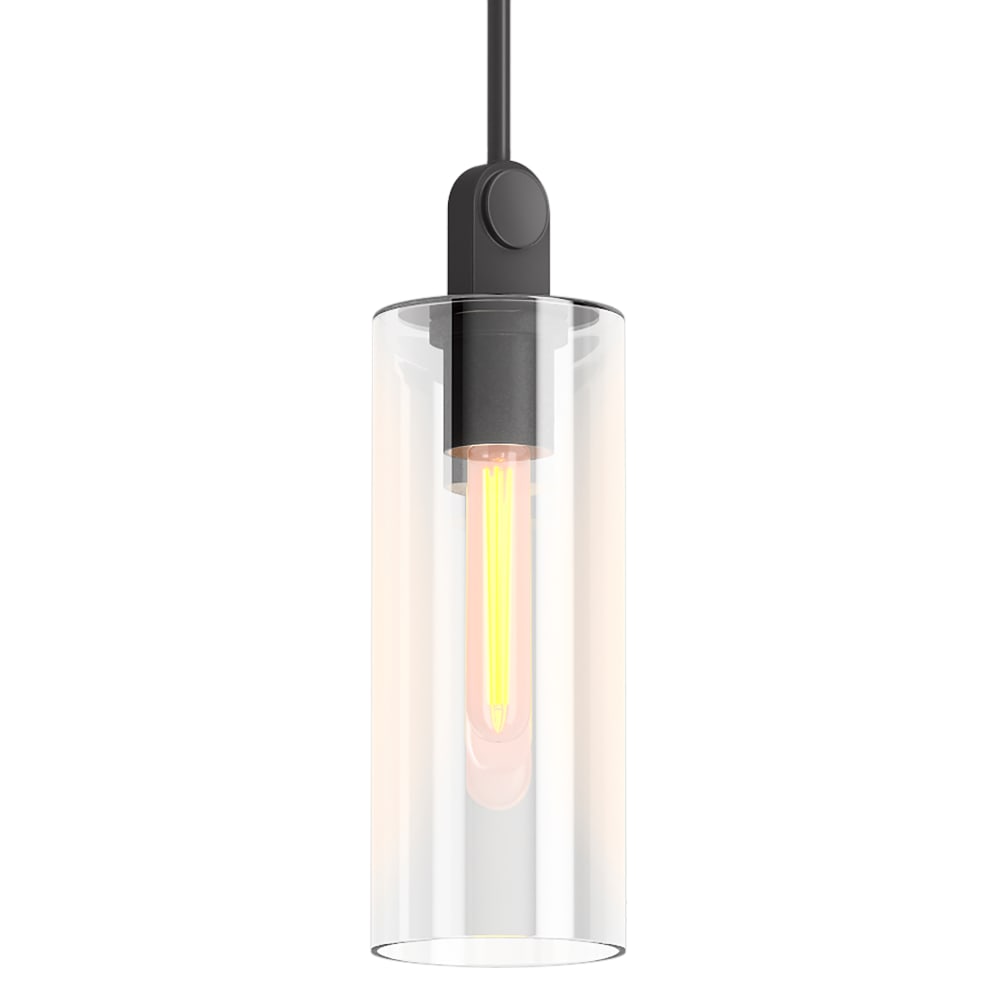 Crue 5" Wide Mini Pendant with Clear Glass Shade