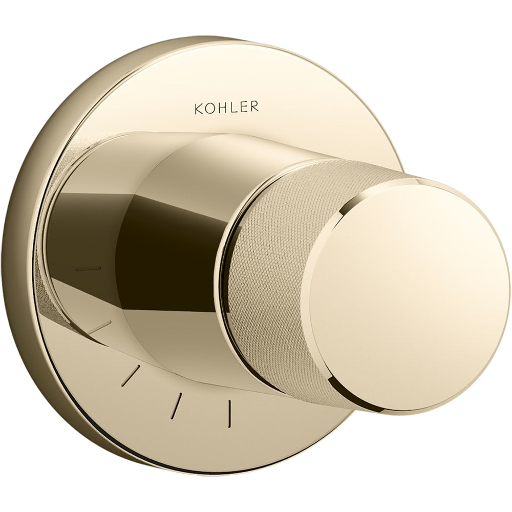 Components Single Function Volume Control Valve Trim Only with Single Knob Handle- Less Rough In