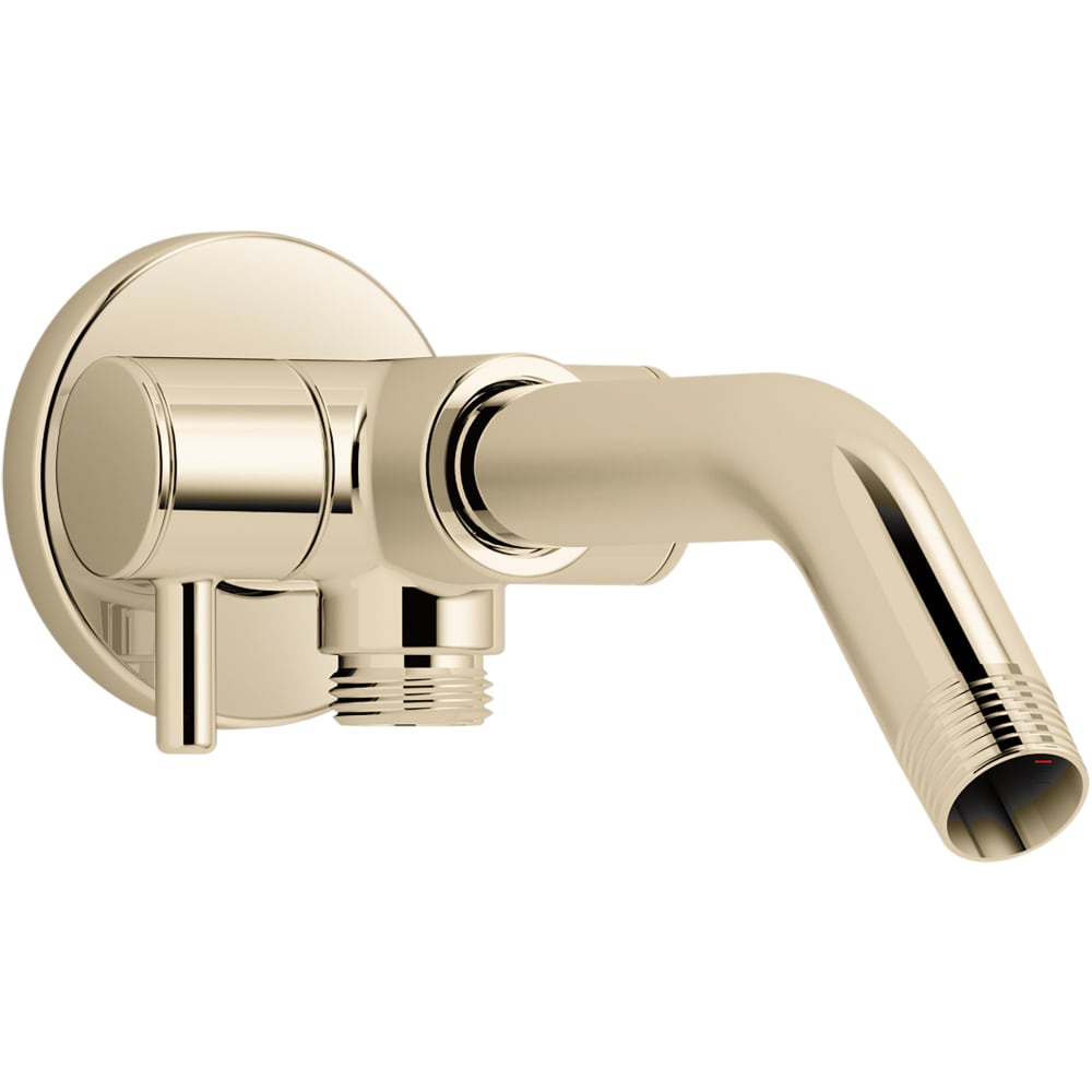 Wall Mounted 8" Shower Arm with 2-Way Diverter