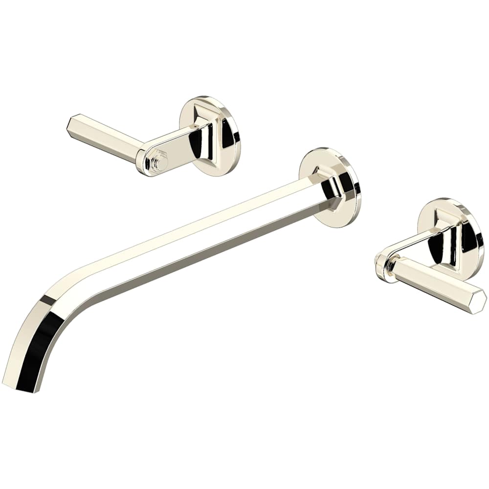 Modelle Wall Mounted Tub Filler with Built-In Diverter