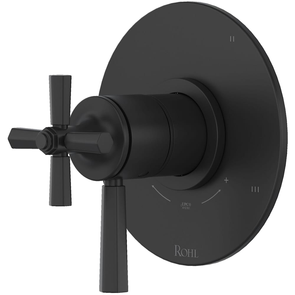 Modelle Three Independent Function Thermostatic Valve Trim Only with Single Lever Handle and Integrated Diverter - Less Rough In