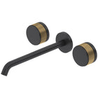 Matte Black / Antique Gold