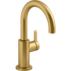 Vibrant Brushed Moderne Brass