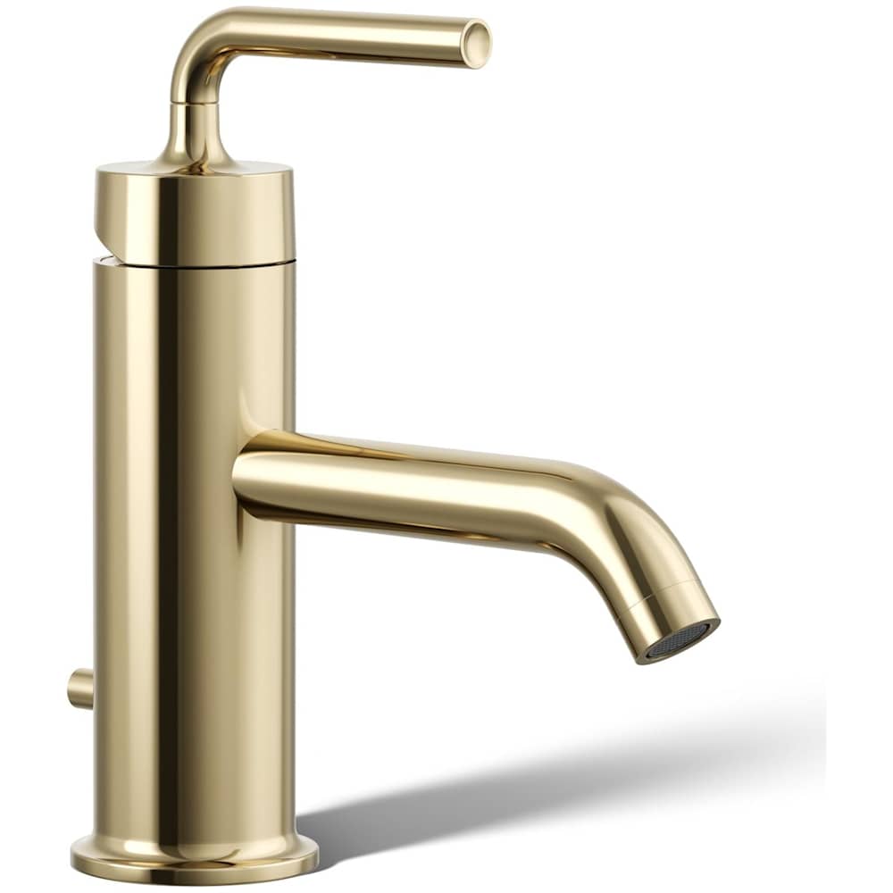 Purist 1.2 GPM Single Hole Bathroom Faucet with Pop-Up Drain Assembly