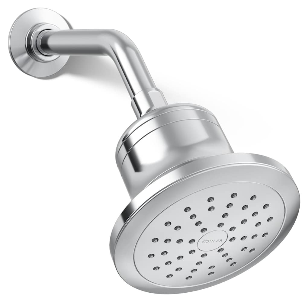 Cinq 2.5 GPM Single Function Filtered Shower Head with MasterClean Sprayface
