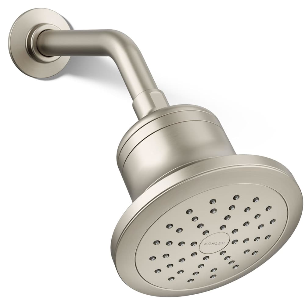 Cinq 2.5 GPM Single Function Filtered Shower Head with MasterClean Sprayface