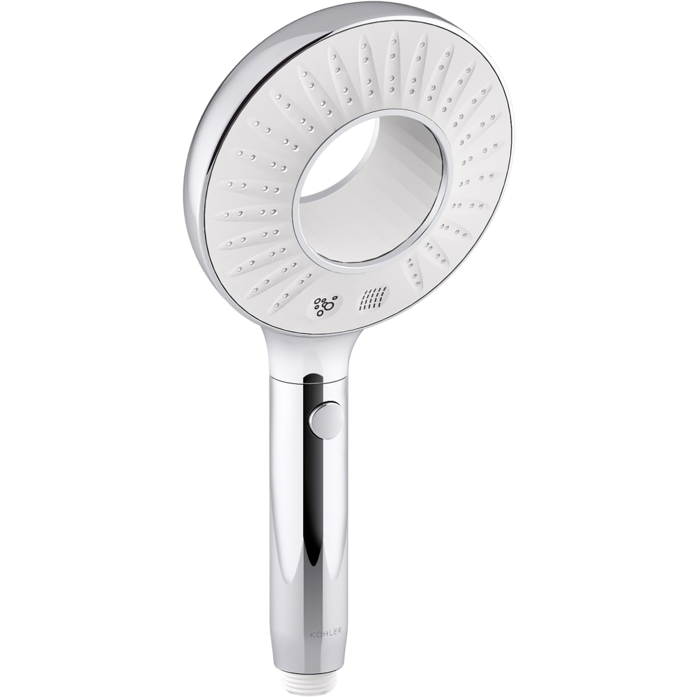 SpaViva 1.75 GPM Multi Function Hand Shower with Katalyst Air-Induction and MicroBubble Spray Technologies