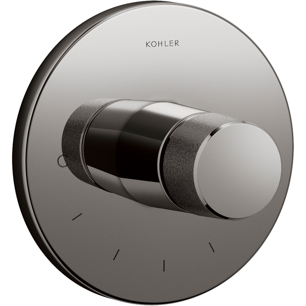 Components Single Function Thermostatic Valve Trim Only with Single Knob Handle - Less Rough In