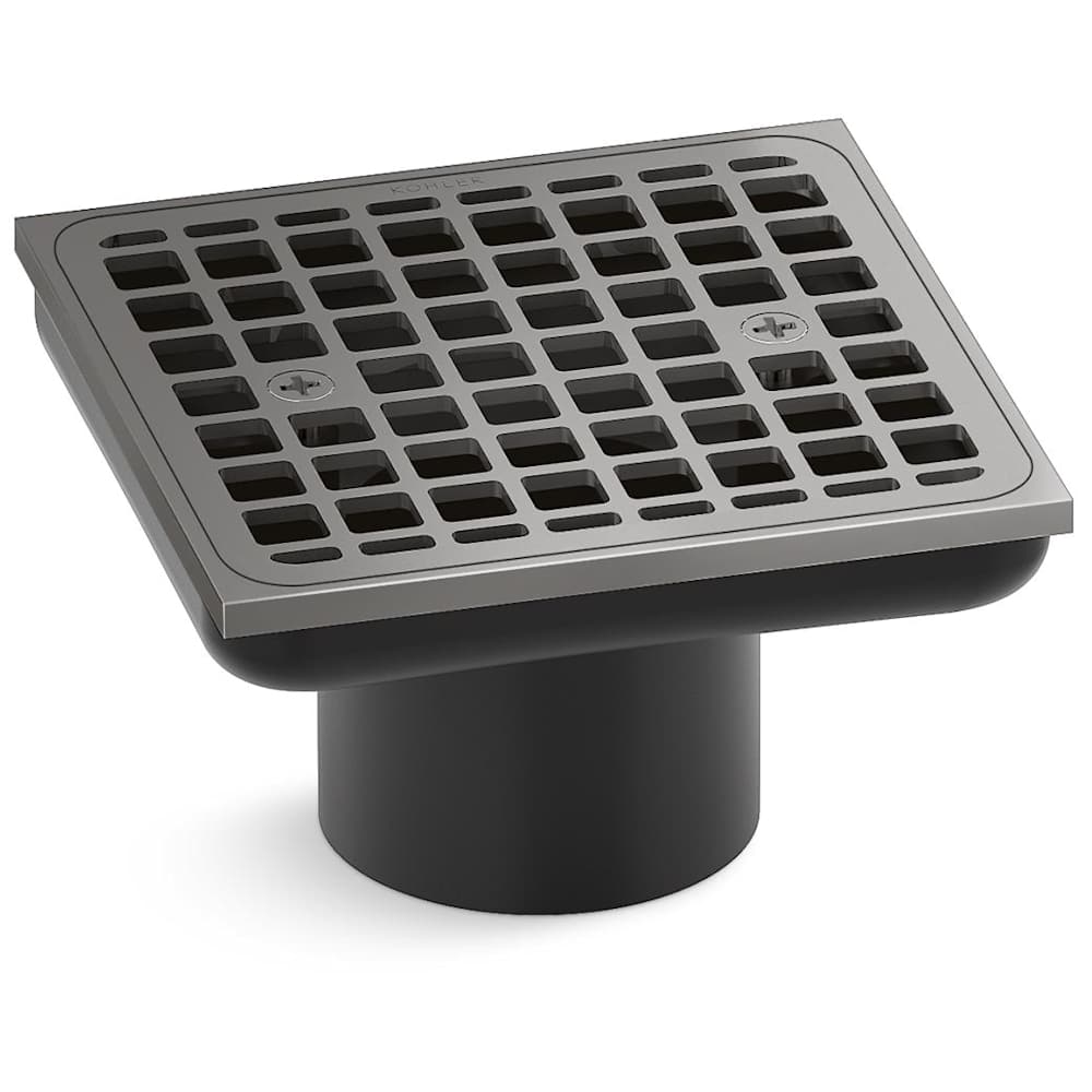 Clearflo Square Brass Tile-in Shower Drain (Drain Body Not Included)