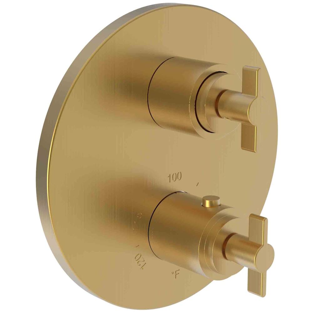 Tolmin Thermostatic Valve Trim Only with 2 Lever Handles - Less Rough In