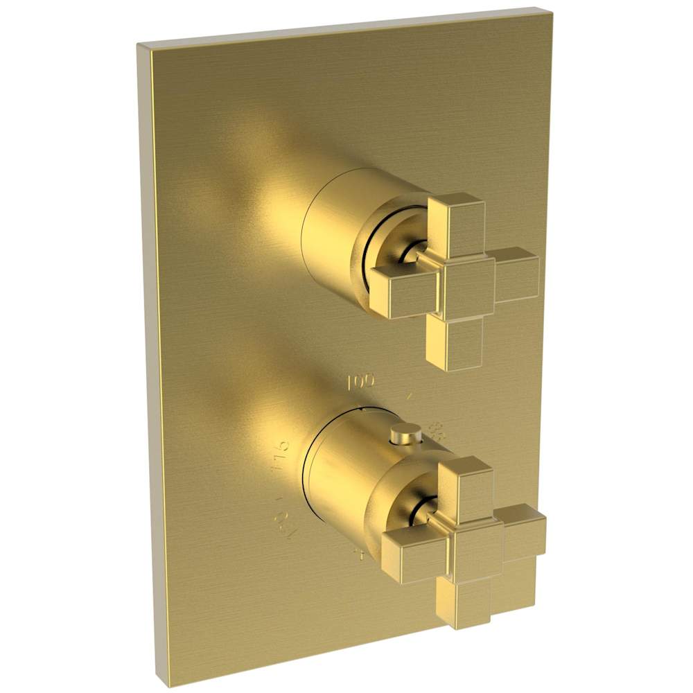 Malvina Thermostatic Valve Trim Only with 2 Cross Handles - Less Rough In