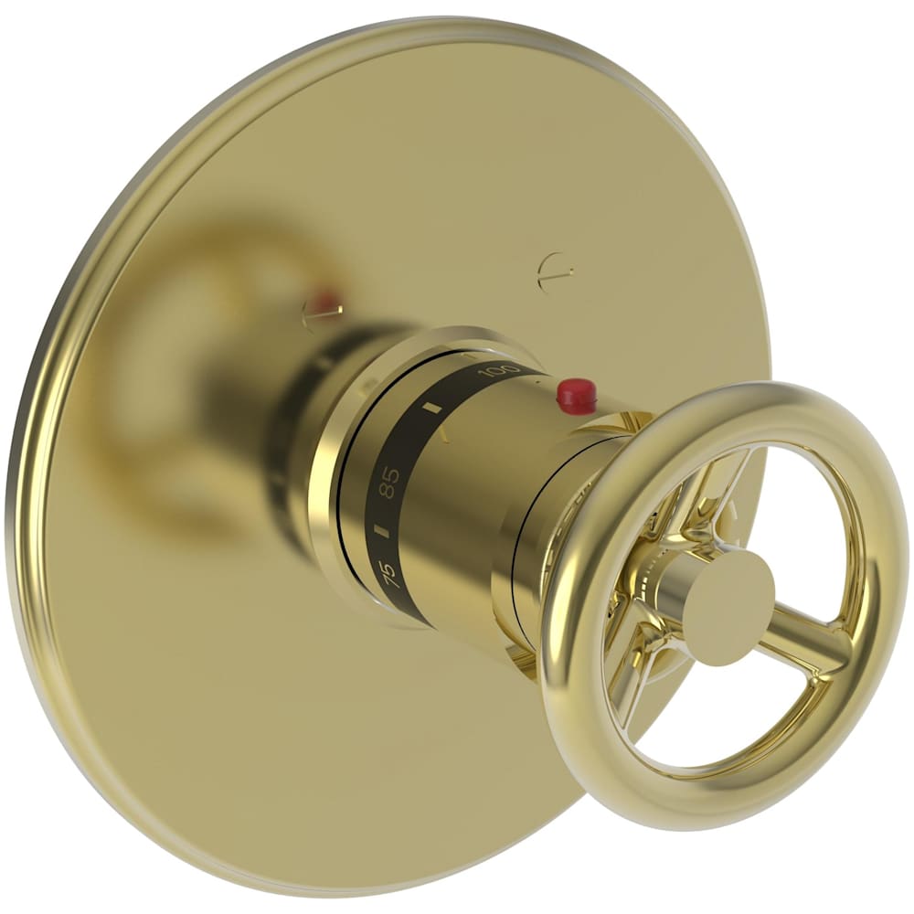 Slater Thermostatic Valve Trim Only with Single Wheel Handle and Diverter Functionality - Less Rough In