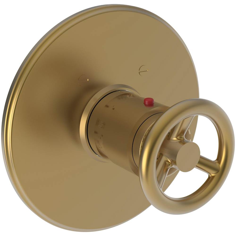 Slater Thermostatic Valve Trim Only with Single Wheel Handle and Diverter Functionality - Less Rough In