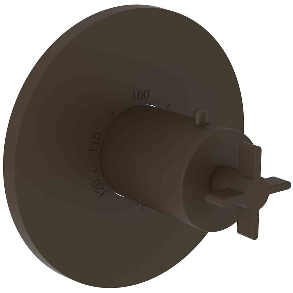 Tolmin Thermostatic Valve Trim Only with 1 Cross Handles - Less Rough In
