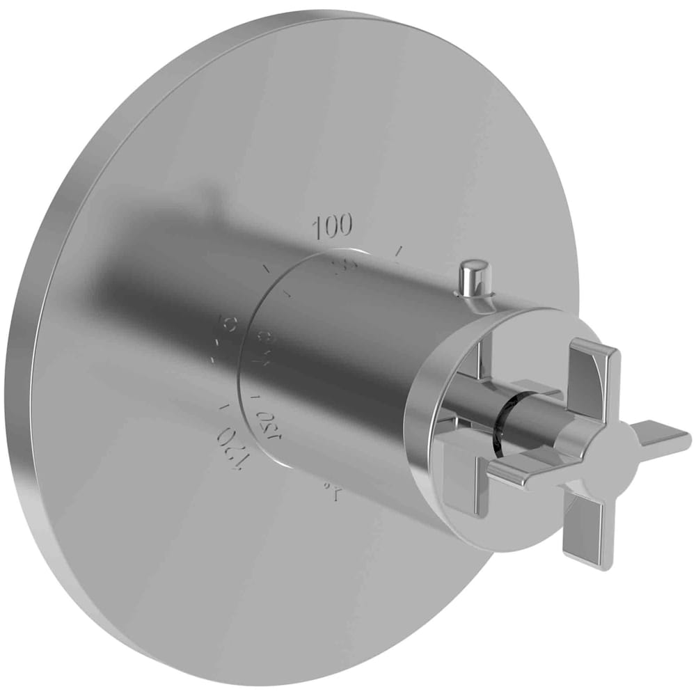 Tolmin Thermostatic Valve Trim Only with 1 Cross Handles - Less Rough In