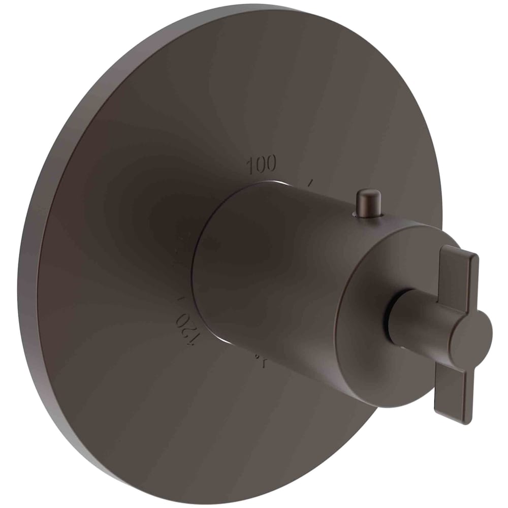Tolmin Thermostatic Valve Trim Only with 1 Cross Handles - Less Rough In