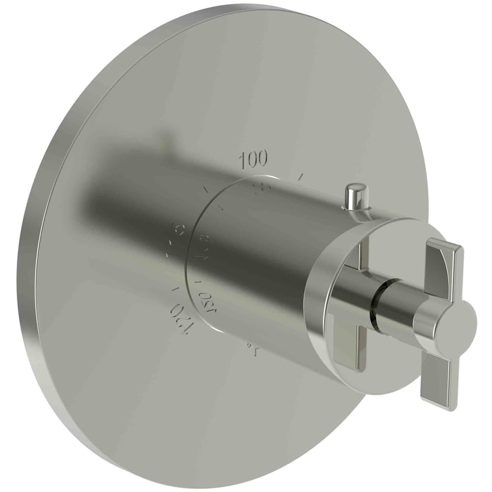 Tolmin Thermostatic Valve Trim Only with 1 Cross Handles - Less Rough In