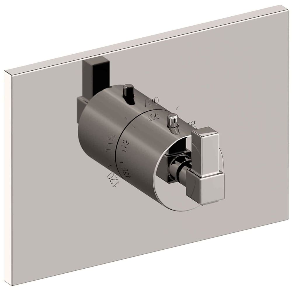 Malvina Thermostatic Valve Trim Only with Single Lever Handle and Diverter Functionality - Less Rough In