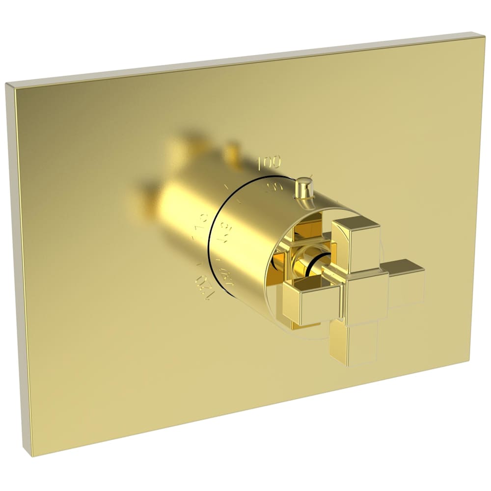 Malvina Thermostatic Valve Trim Only with 1 Cross Handles - Less Rough In