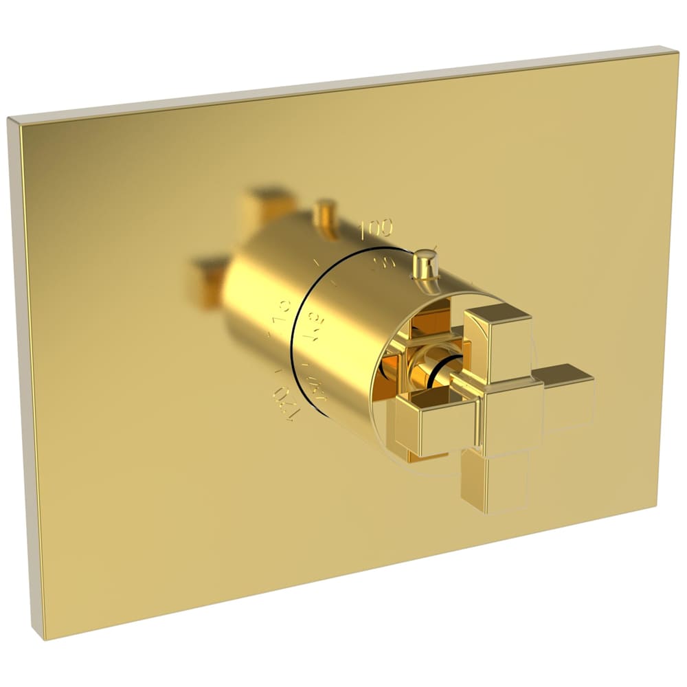 Malvina Thermostatic Valve Trim Only with 1 Cross Handles - Less Rough In